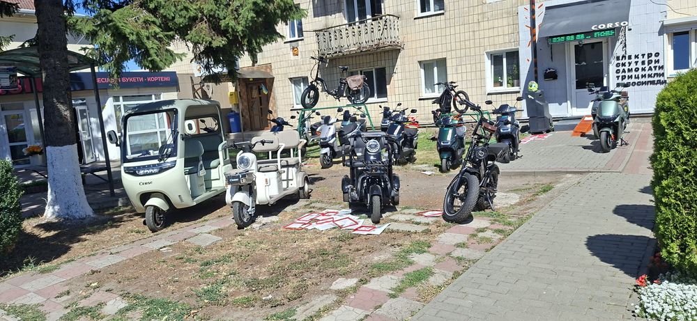 Трицикл Corso «TENSO»  1500W,  72V 30Ah літій-залізо-фосфатний,