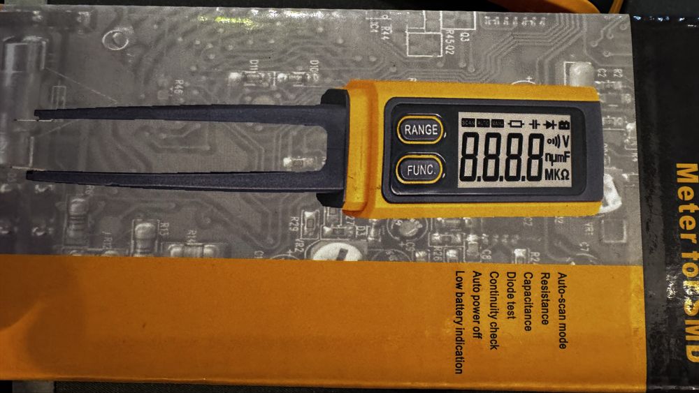 SMD Component Multimeter64551412465281122