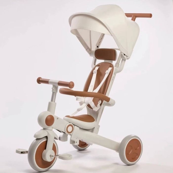 Трехколесный велосипед беговел трансформер 4-в-1 Nodle A7 New