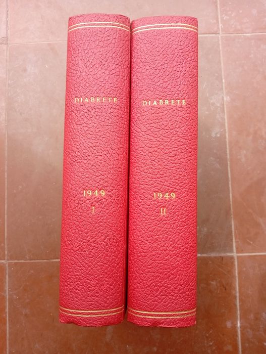 2 Volumes Encadernados Revista DIABRETE (1949) – Números 575 a 679