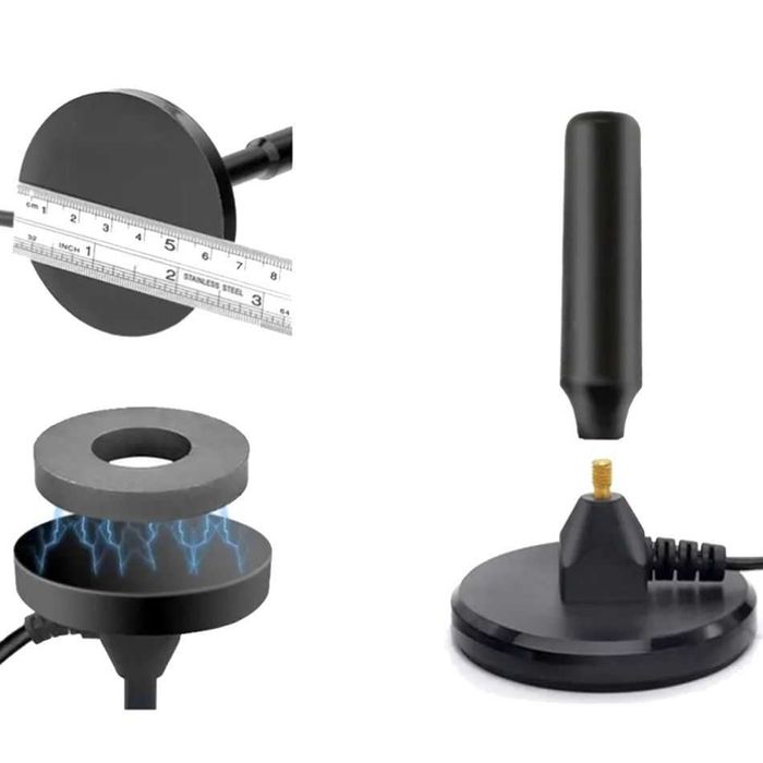 Antena telewizyjna DVB-T2 cyfrowa do TV/PC pasywna pokojowa USB