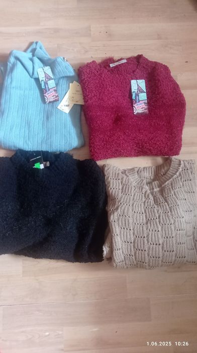 Nowe sweterki z metka zestaw