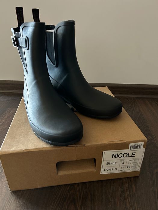 Kalosze damskie Tretorn 42 czarne nowe