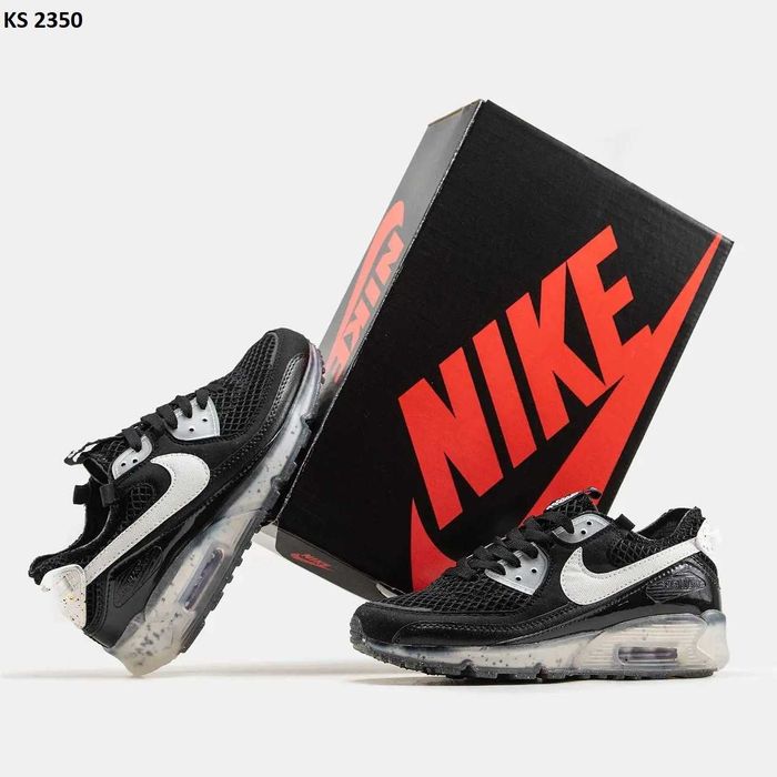 Чоловічі кросівки Nike Air Max 90 Terrascape "Black/White" Розміри 40-45