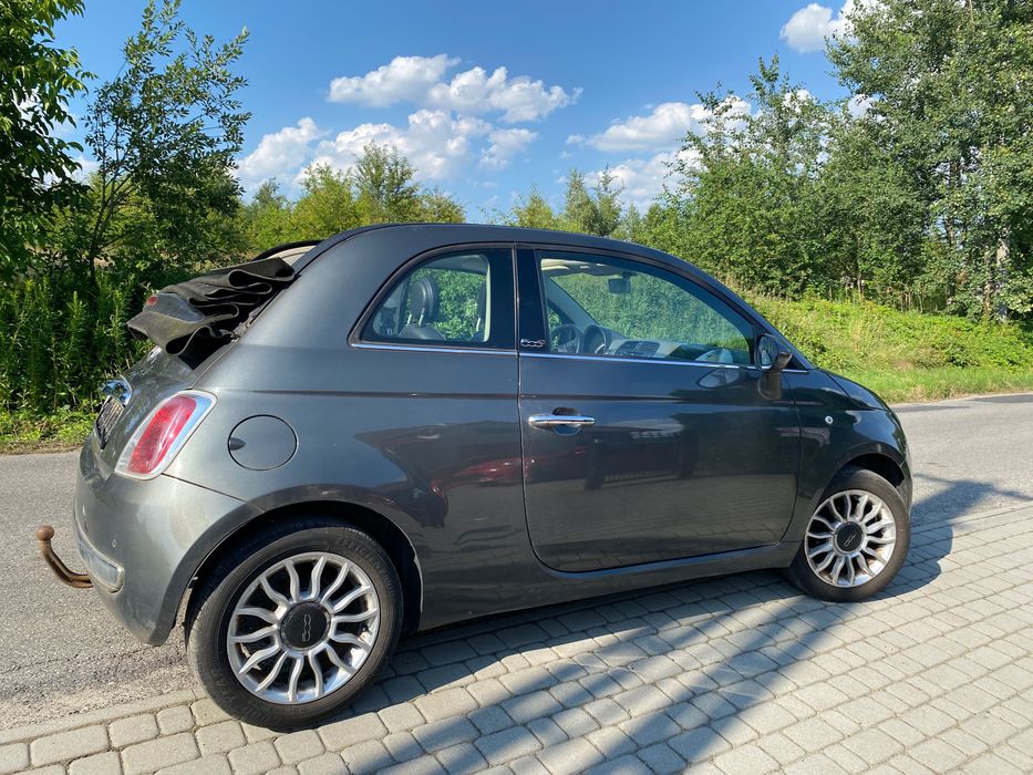 Fiat 500C Kabriolet 1,2 benzyna 2013 bezwypadkowy ! Zarejestrowany !
