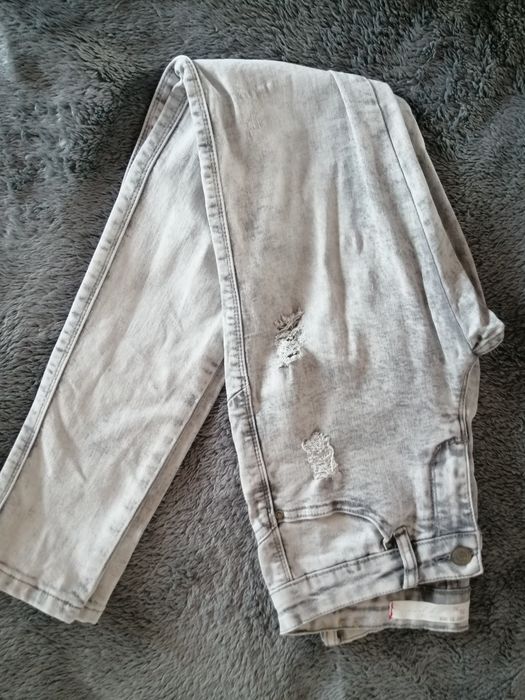 ÚLTIMO PREÇO, 2 calças (brancas e cinzas) skinny, Zara, 34/36
