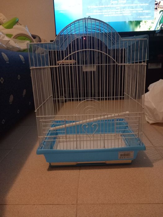 Gaiola para piriquitos