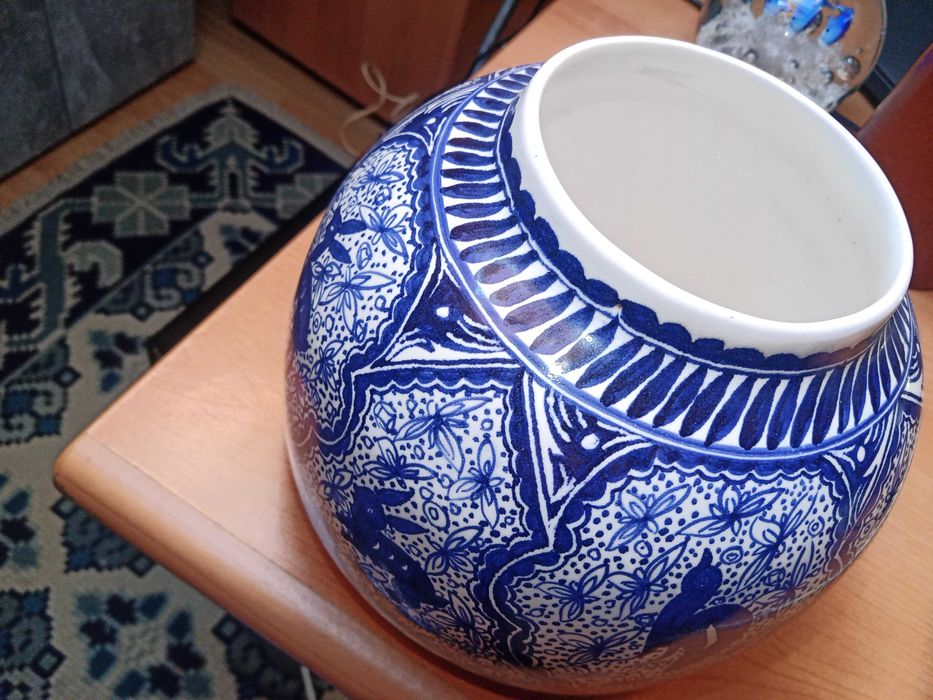 Lindo vaso de faiança de condeixa