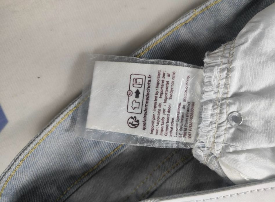 ТОП ПРОДАЖУ!! Купити джинси Лакоста, штани Lacoste, джинси Lacosta світло сині на весну або літо, придбати широкі Baggy jeans беггі джинси Лакоста