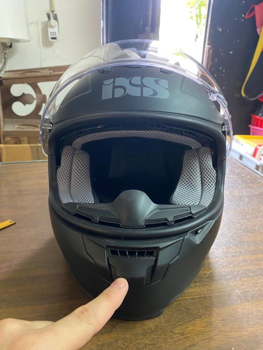 Capacete de moto IXS HX 215 – Tamanho XS (53/54 cm)