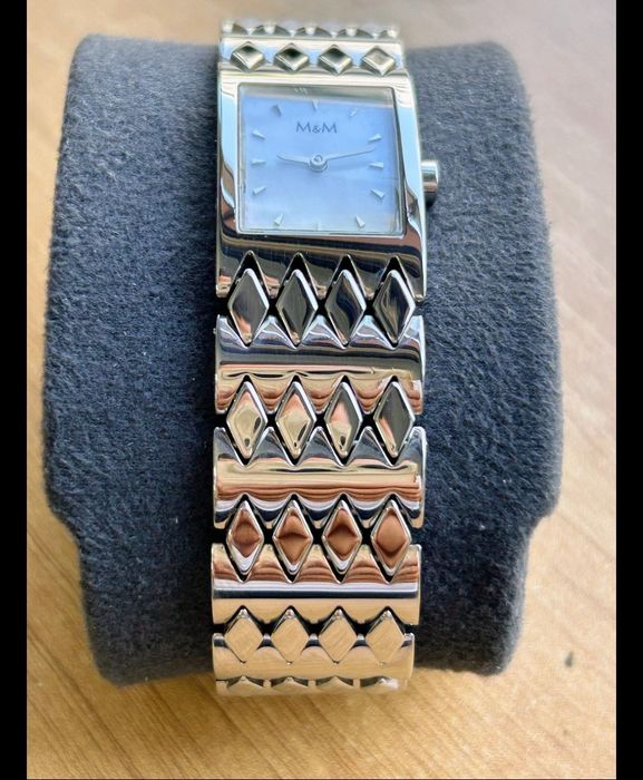 Zegarek Vintage Swiss M&M Masa perłowa