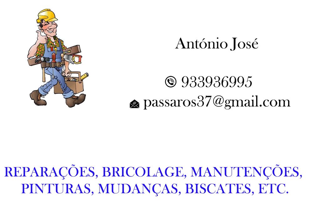 Obras, remodelações, pinturas, pisos, jardins, mudanças.