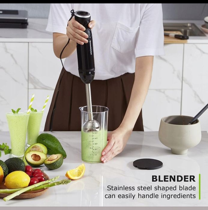 Bonsen Kitchen HB3201 Blender ręczny 1000 W czarny