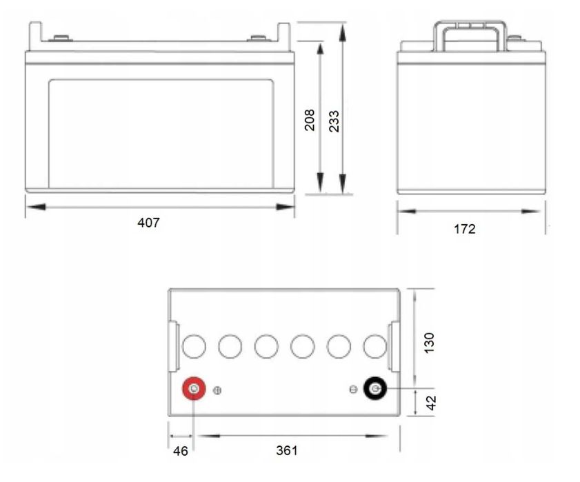 Akumulator żelowy Volt GEL VPRO Premium 12V 140Ah Kamper Fotowoltaika