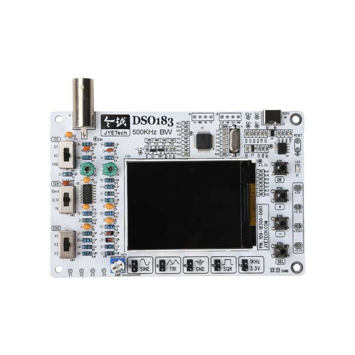 Осциллограф STC8K8A.   DSO183  DIY Кіt Навчання  до 500kгц Тип С, DC5v