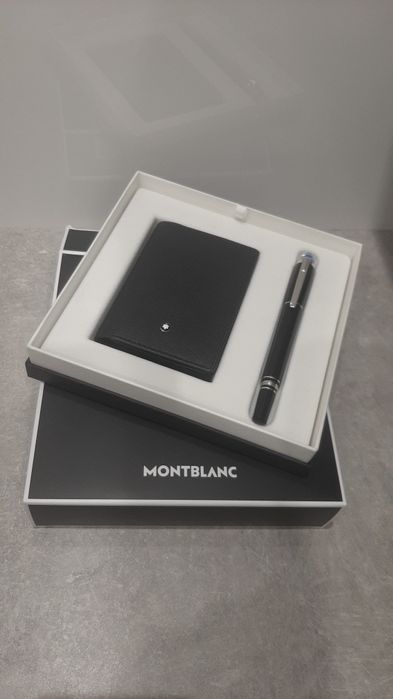Zestaw Montblanc pióro typu fineliner StarWalker+ wizytownik Sartorial