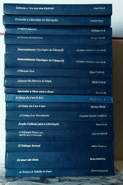 Colecção Psicologia e Pedagogia - 37 volumes