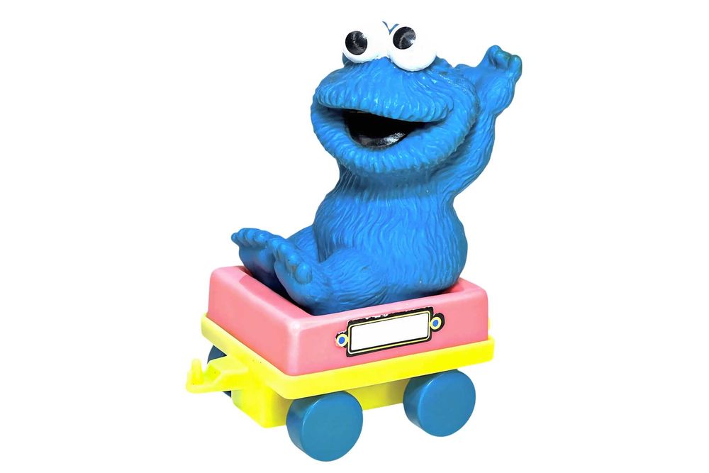 Cookie Monster Carro de Comboio (Série Rua Sésamo Illco)