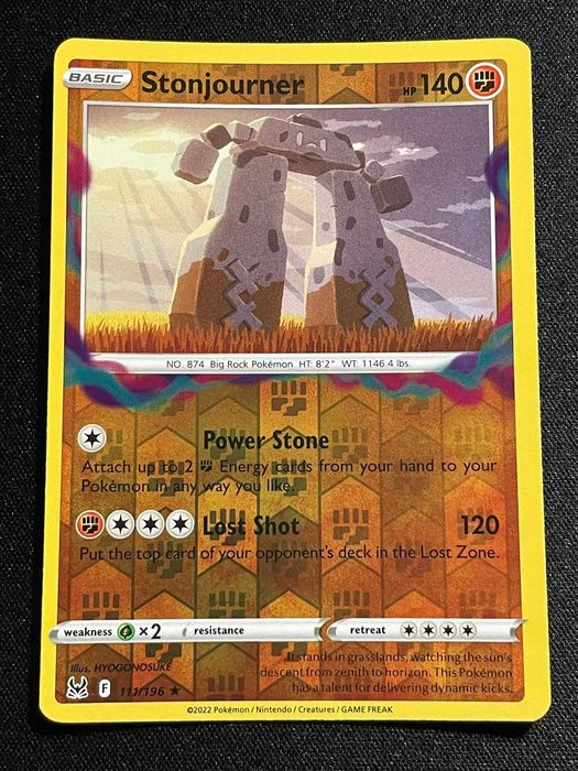 Carta Pokémon stonjourney 111/196 Lost Origin