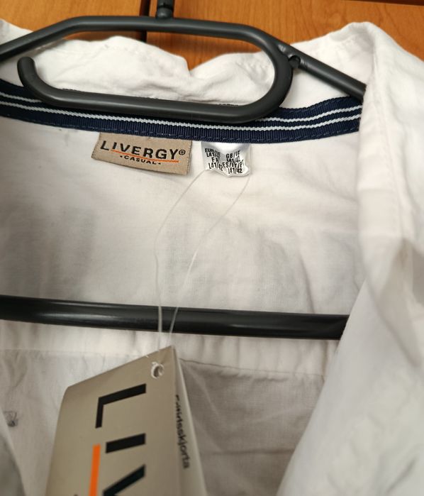 Livergy L biała koszula  41/42 nowa