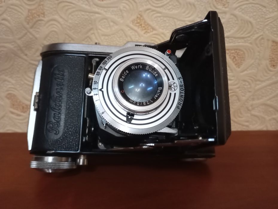 Фотоапарат Balda Baldinette, Baltar 50/2.9, Німеччина, 1951