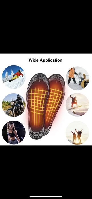 Устілки з підігрівом від USB, павербанка