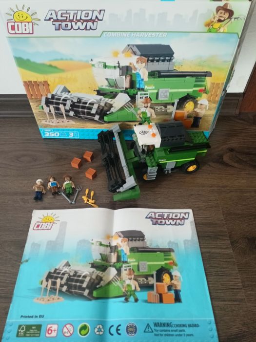 Klocki Cobi Action Town kombajn