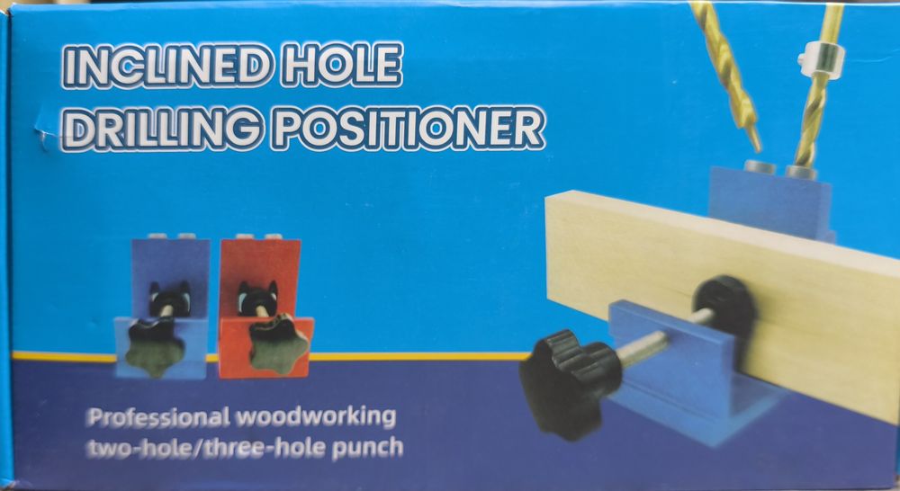 Kit Gabarito de Furação Inclinada (Pocket Hole Jig) - Novo - Marcenari