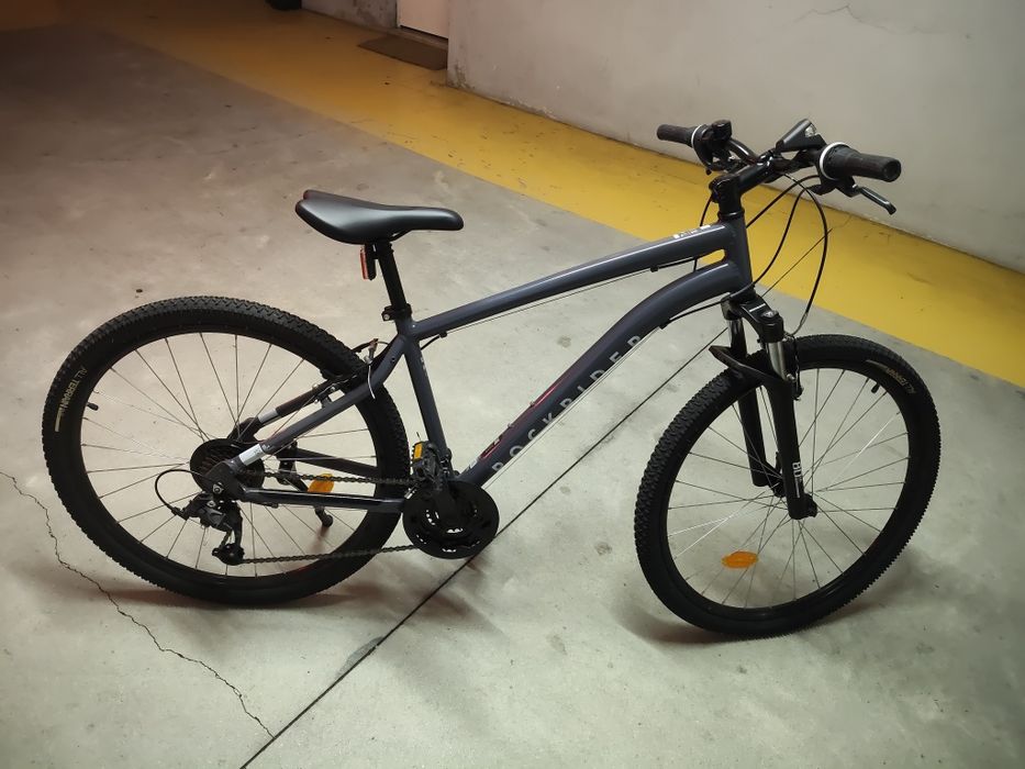 Bicicleta BTT ROCKRIDER Decathlon como nova