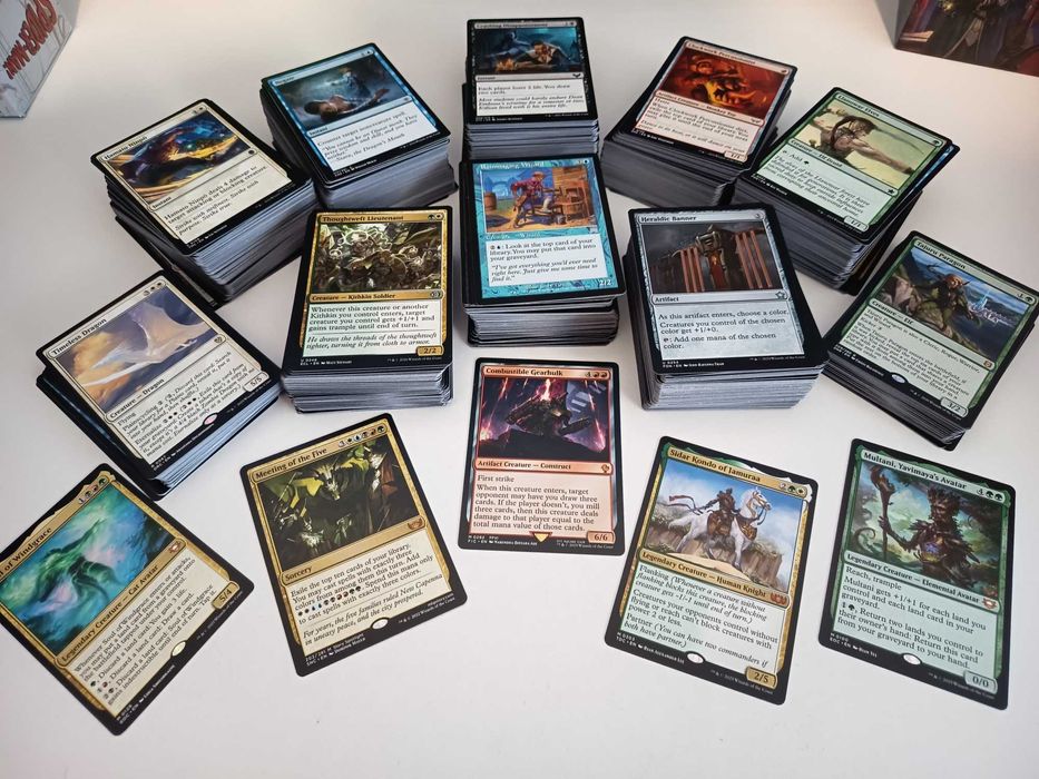 Magic The Gathering 800 Cartas | +540 Diferentes | 80 Raras + 5 Míticas