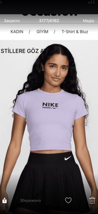 Футболка Nike розмір xs