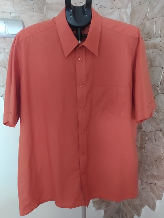 stylowa elegancka koszula męska Feniks 44  XL XXL krótki rękaw 176-182