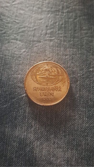 Moneta szwedzka Bjornstjerne Bjornson