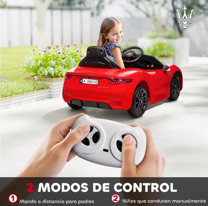 Carro elétrico para crianças de +3 anos Maserati Gran Turismo Folgore