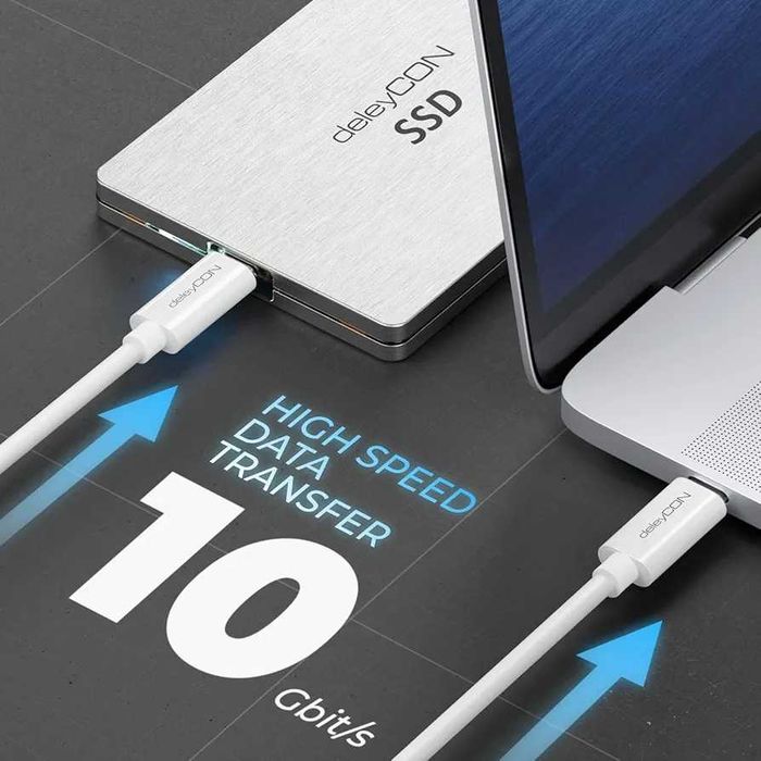 Kabel 100w usb-c  10Gbit/s    usb3.2 Gen2