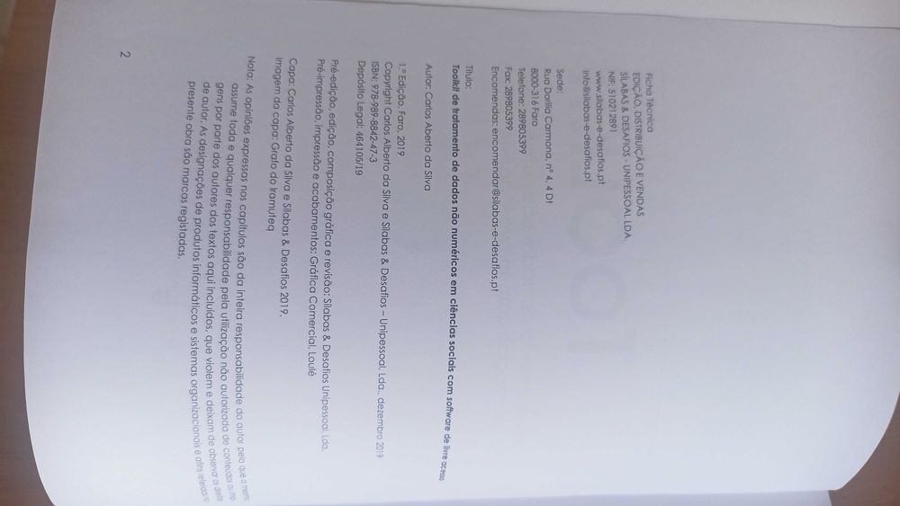 Toolkit Tratamento de dados não numéricos em ciências sociais IRAMUTEQ