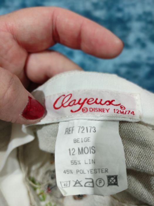 Boné bebe Tico e Teco