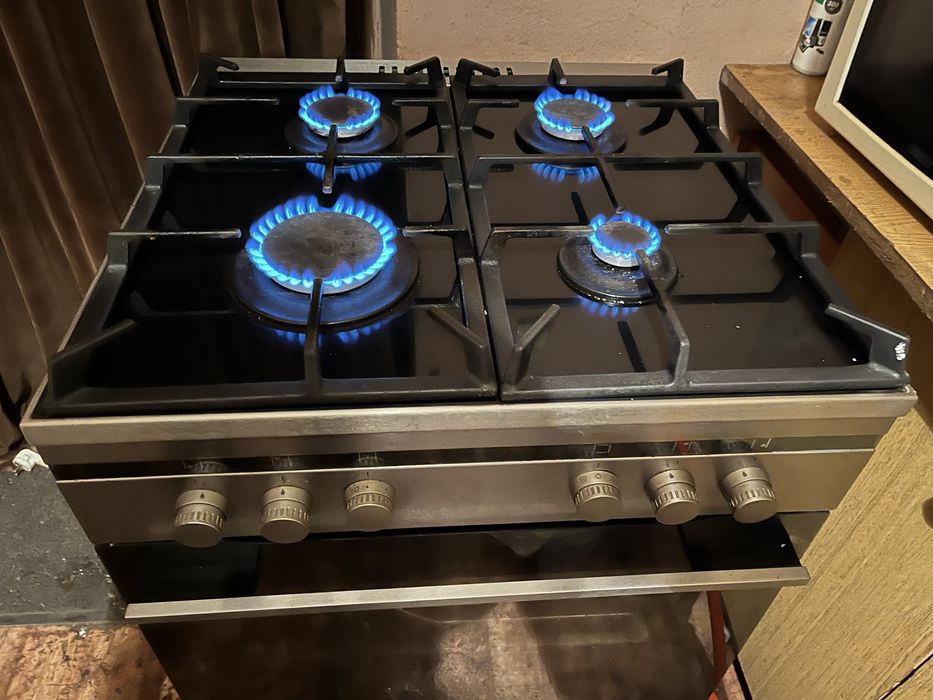 Kuchnia kuchenka gazowo-elektryczna Amica 60cm szklo rozen dowoz