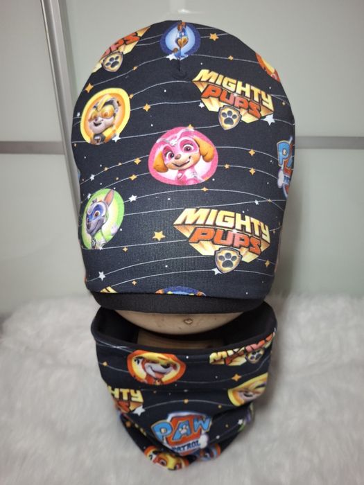 Promocja! Komplet wiosenny czapka i komin paw patrol