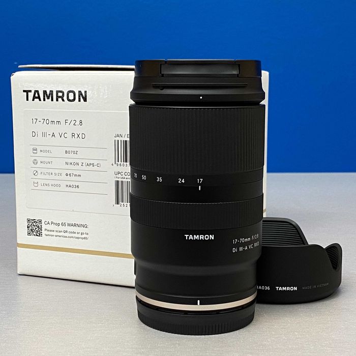 Tamron 17-70mm f/2.8 Di III-A VC RXD | Nikon Z | NOVA | 5 ANOS DE GARANTIA