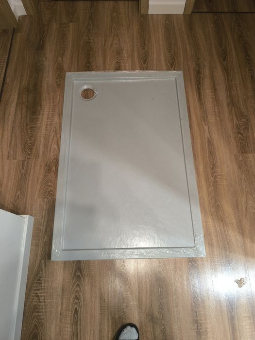 Brodzik 120x80x4cm imitacja kamienia konglomerat