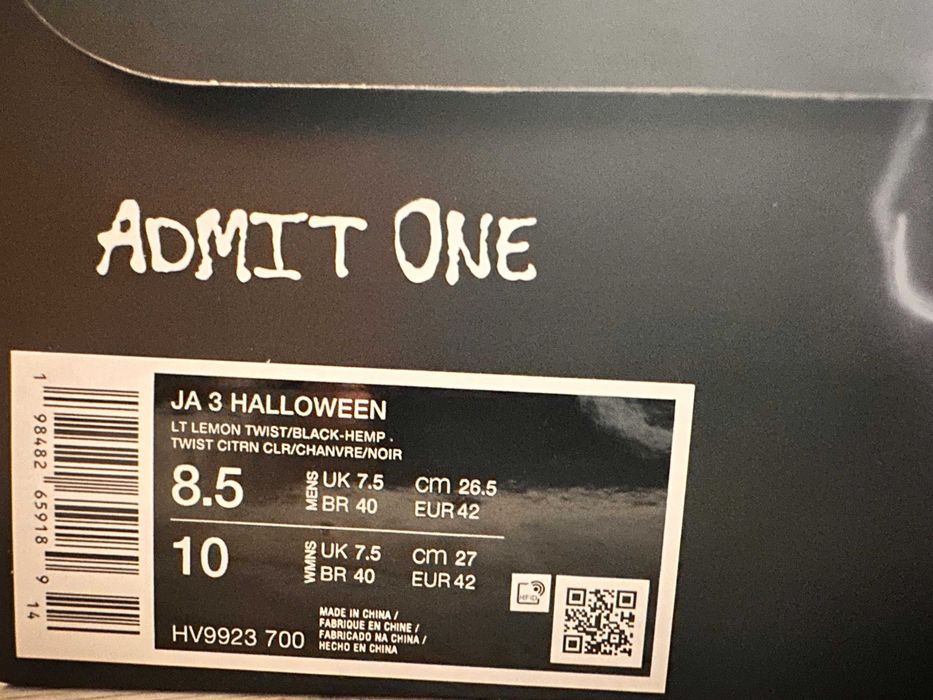 buty do koszykówki JA 3 Spooky Season