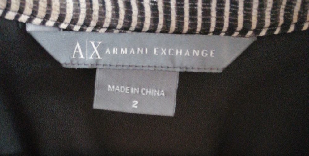 Armani Exchange śliczna sukienka S