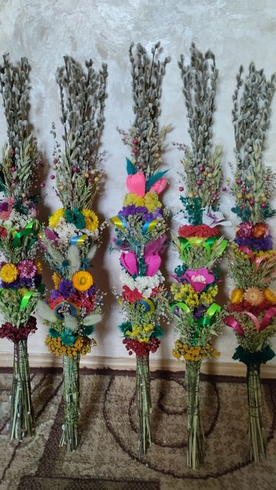 Верба, вербові кошти, декор