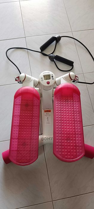 Stepper DOMYOS Twister Rosa com Contador Digital