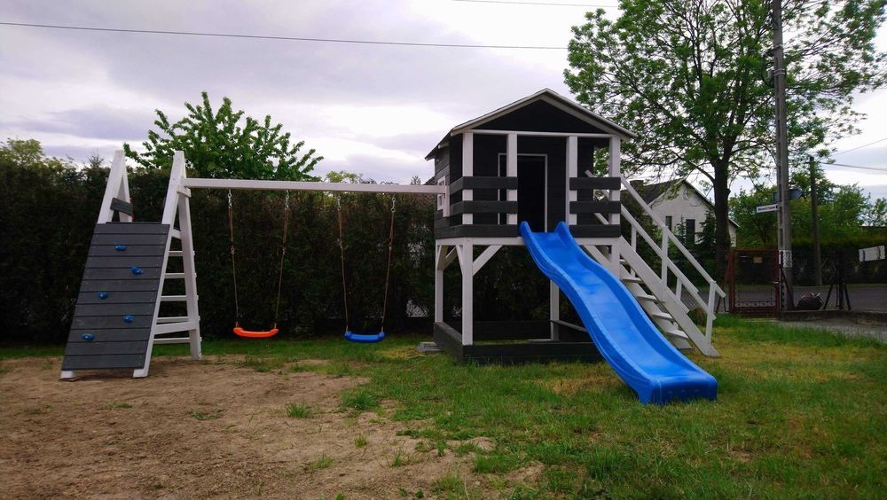 Plac zabaw domek kompletny