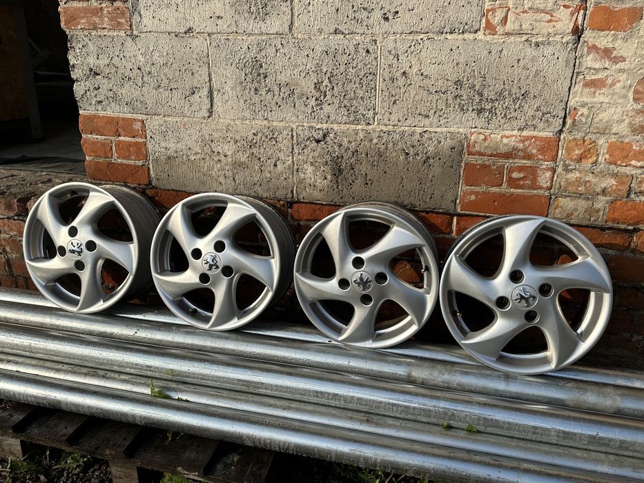 Alufelgi peugeot 206 4x108 15” 15cali bdb stan
