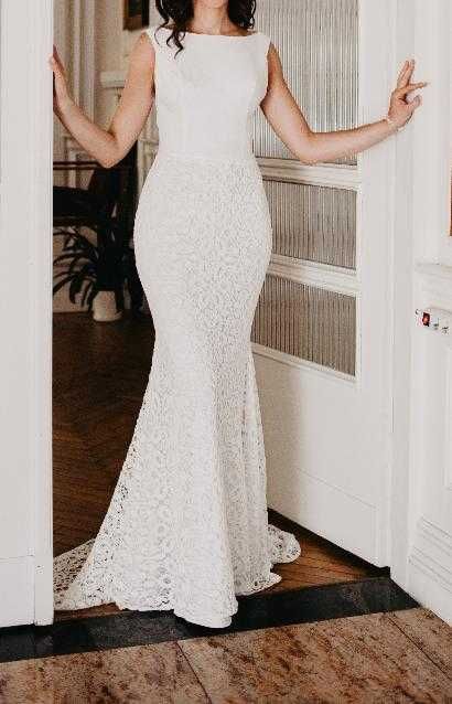 Suknia ślubna projektu Oksany Mukha model Dakota