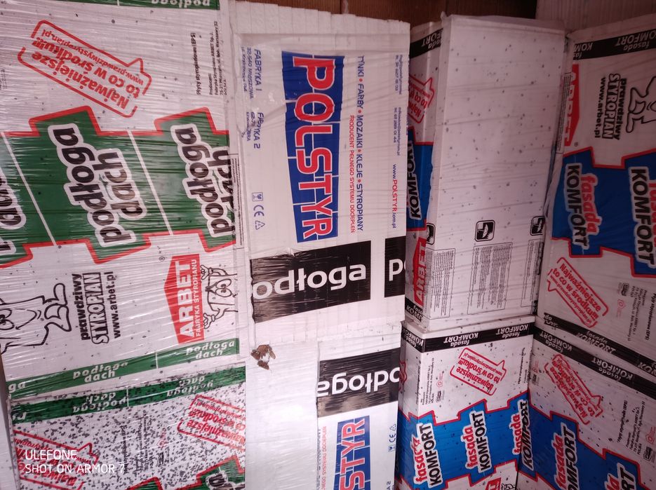 Styropian z Transportem jakość super cena z vatem brutto cała elewacja