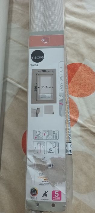 2 Inspire Salsa Roller Blinds - 90x250cm64862042285697121